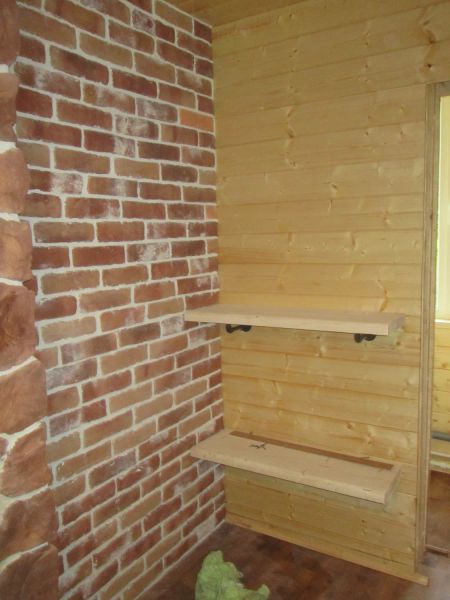 Комплексный ремонт на даче кухня и туалет с реставрацией печи 