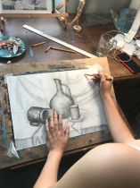 Натюрморт: рисунок карандашом