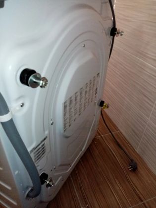 Установка стиральной машины