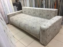 Перетяжка дивана в ткань 