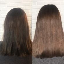 Полировка волос + Split ( склеивание секущихся кончиков)