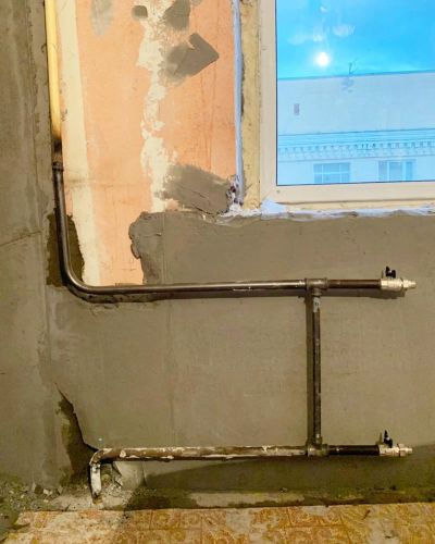 Установка радиаторов