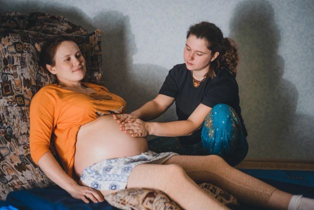 Тайский массаж беременных. Безопасный релакс практически на любом сроке беременности. 