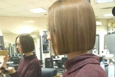 Стрижка на тонкие волосы..