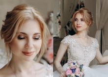 Свадебный образ: макияж и прическа