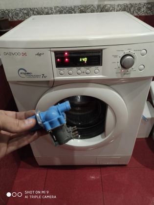 Замена заливного клапана в стиральной машине Daewoo
