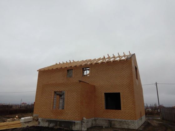 Домик в процессе
