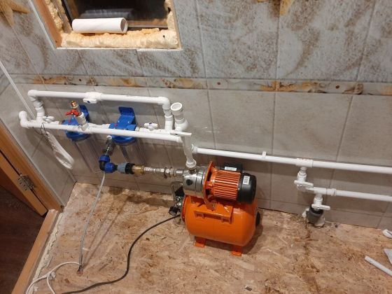 Автономное водоснабжение.Дача