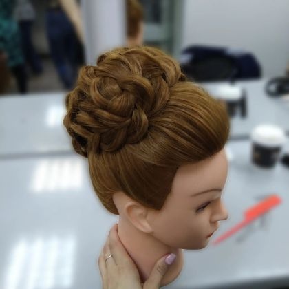 прическа из 5 кос 