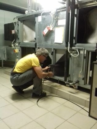 Сервисное обслуживание систем вентиляции и кондиционирования в отеле "Mercure" Роза хутор
